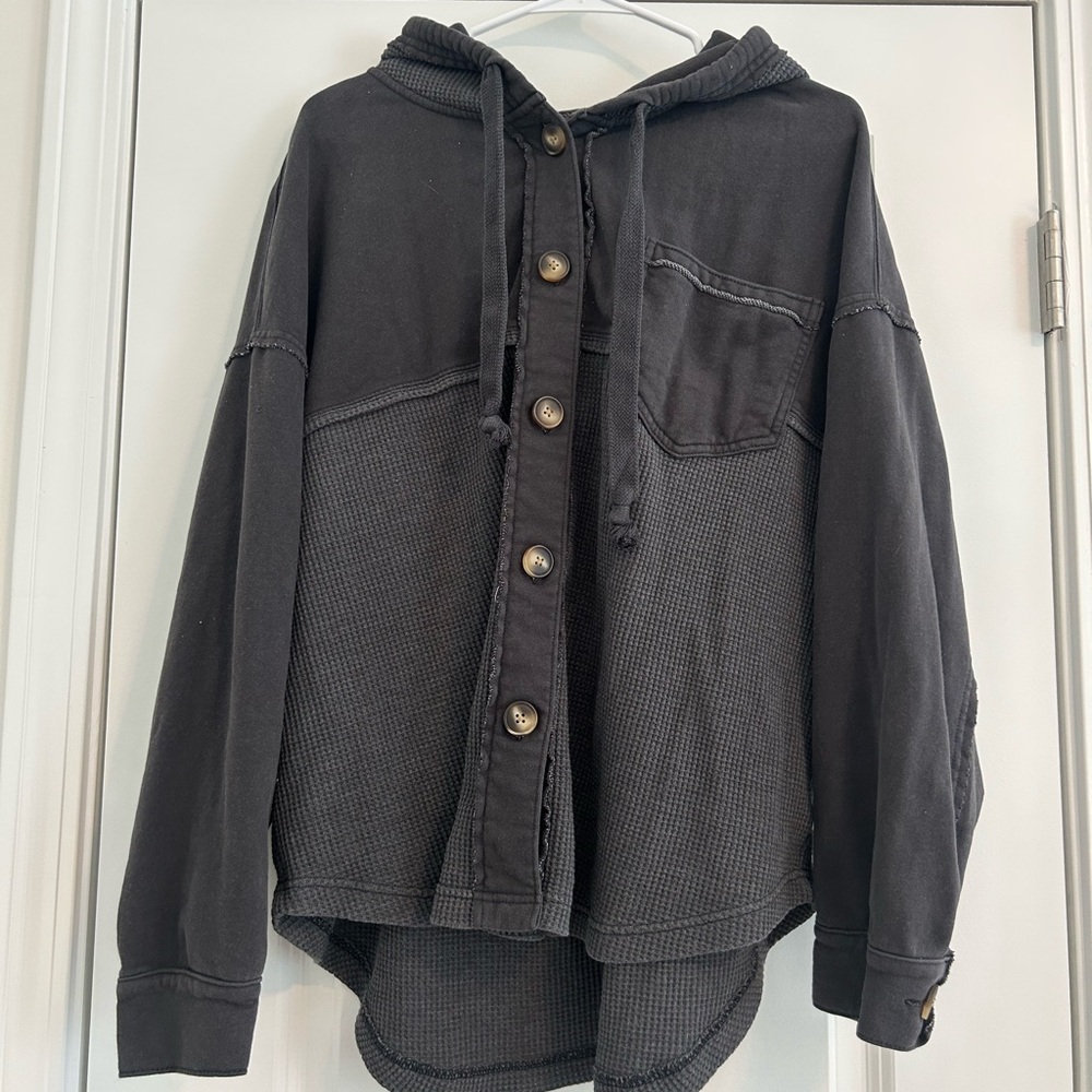 American Eagle Outfitters Charcoal Hoodie
